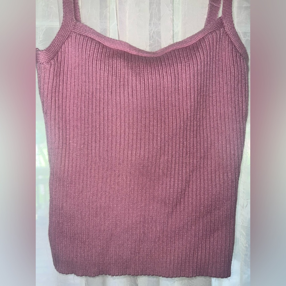 Astr Pink Ribbed Sweater - Picture 6 of 9